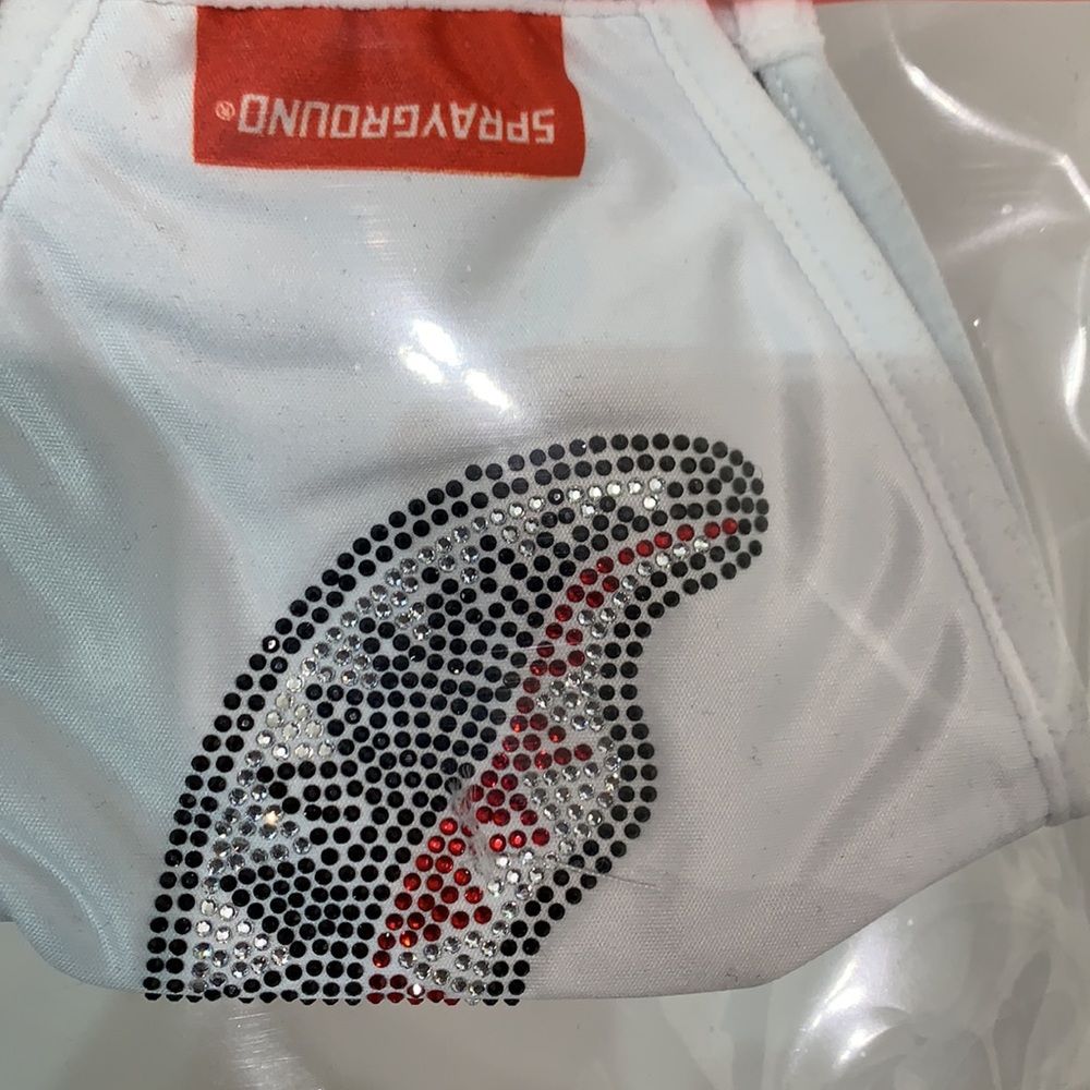 Spray-ground bling mask White - Picture 2 of 5